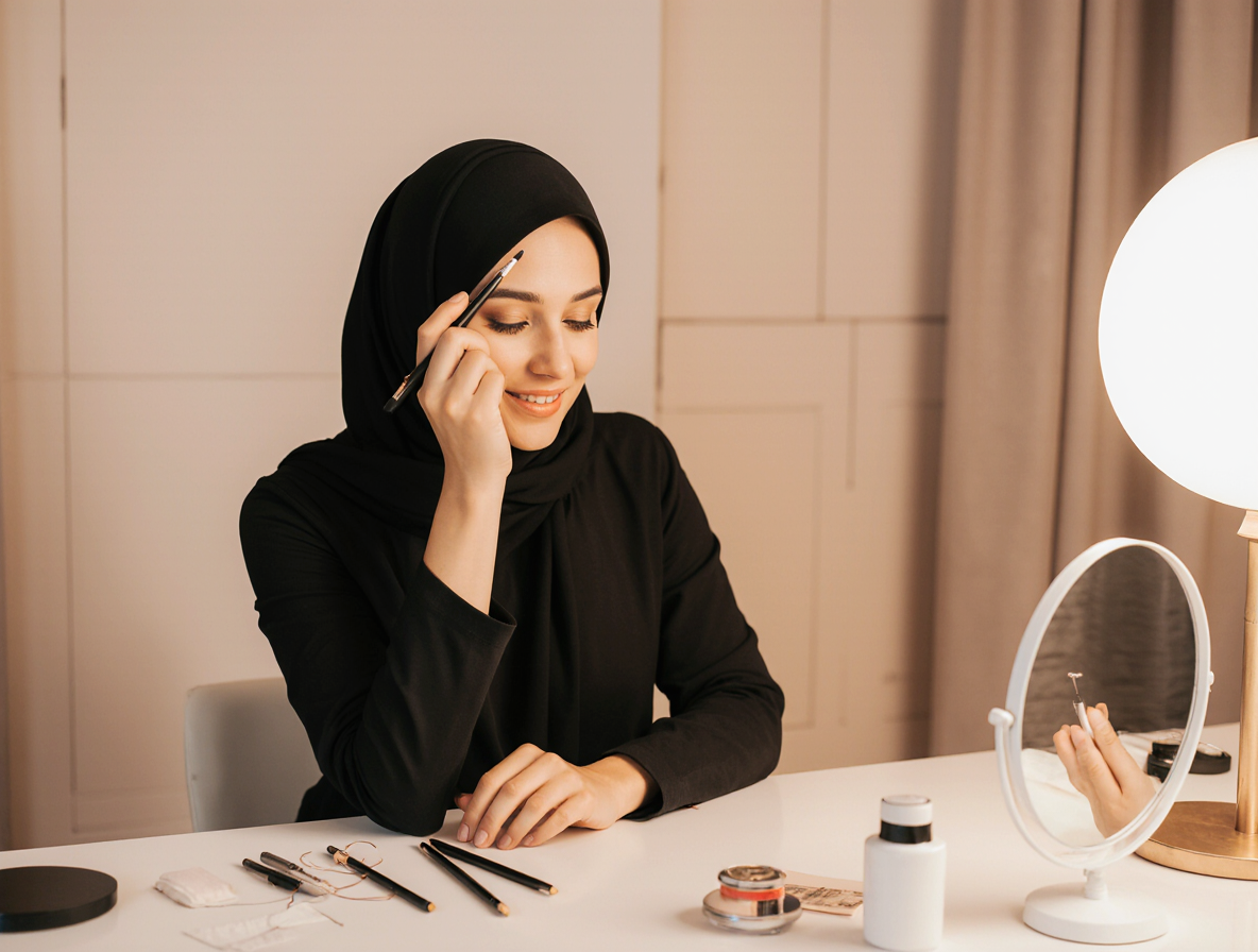 آموزش اصلاح ابرو و قرینه سازی – کارگاه یک‌روزه حرفه‌ای در راه روشن